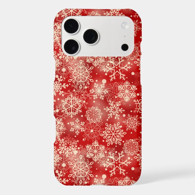 Snowflakes pattern Case-Mate iPhone case (Back)