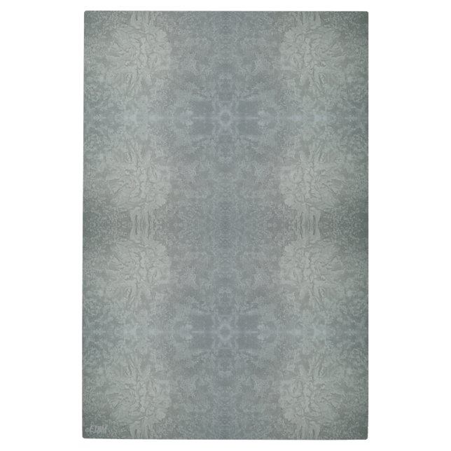 Snowflakes Patterns II Metal Wall Art (Front)