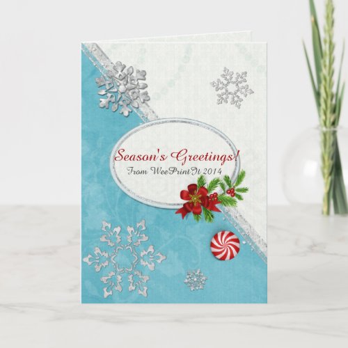 Snowflakes  Peppermint HOLIDAY OFFICE HOME