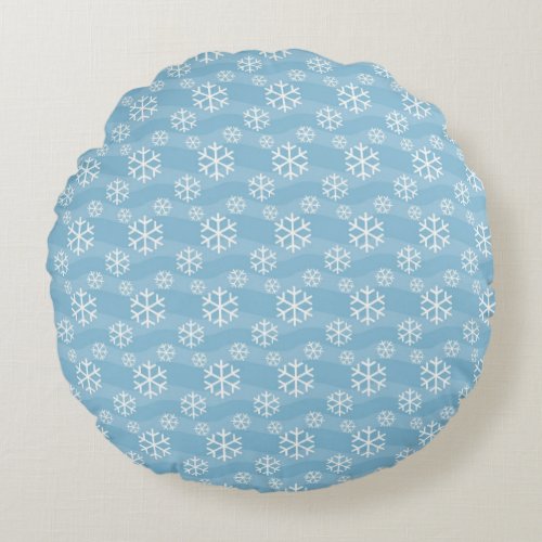 snowflakes pillow