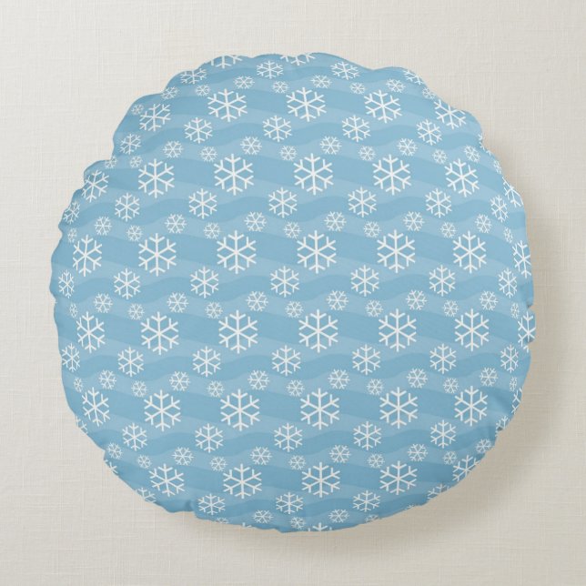 snowflakes pillow (Front)