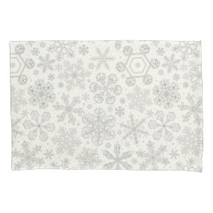 Snowflakes Pillow Case