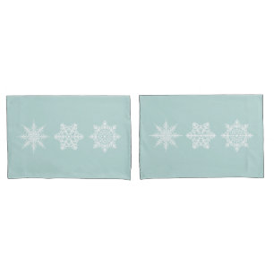 Snowflakes Pillowcase Set