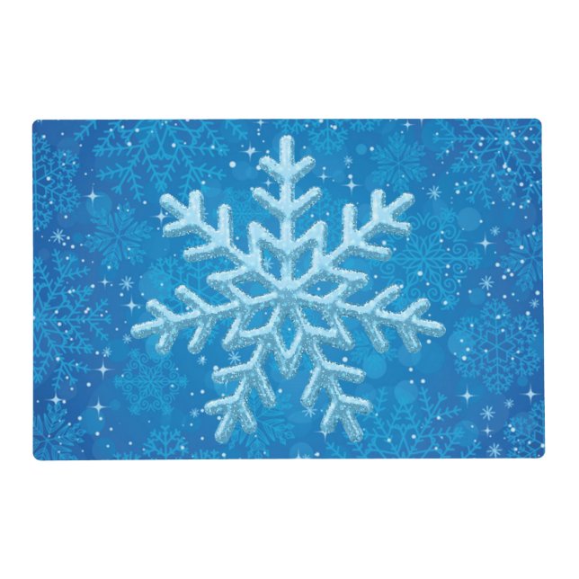 Snowflakes Placemat (Front)