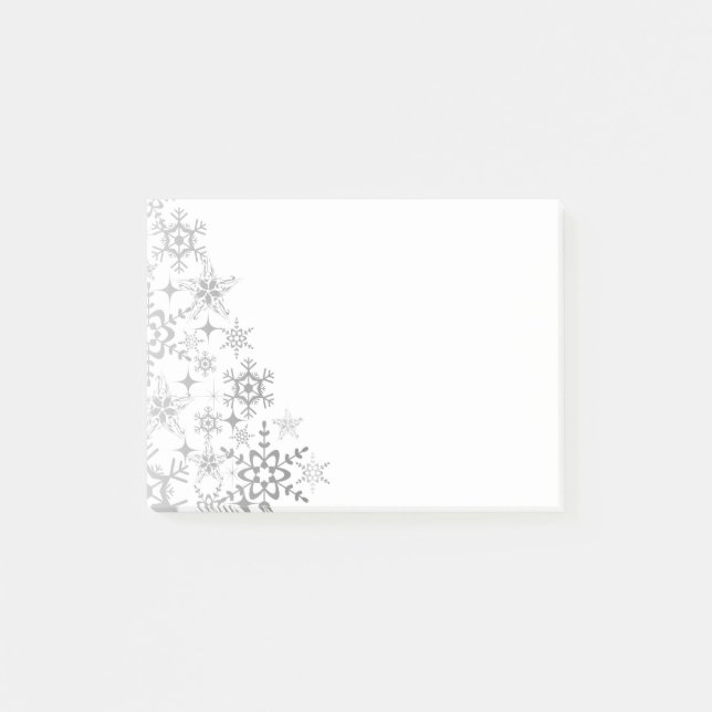 Snowflakes Post-it Notes (Front)