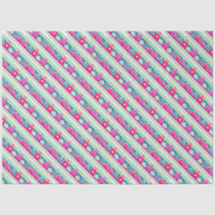 Snowflakes & Presents Tissue Paper