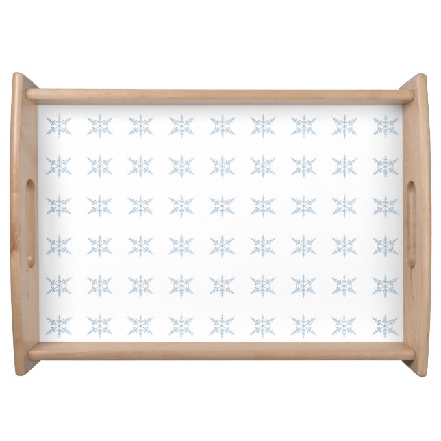 Snowflakes Serving Tray (Front)