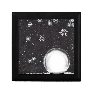 Snowflakes & Snow Globe Gift Box