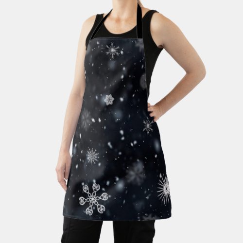 snowflakes_snow_snowfall_snowing apron