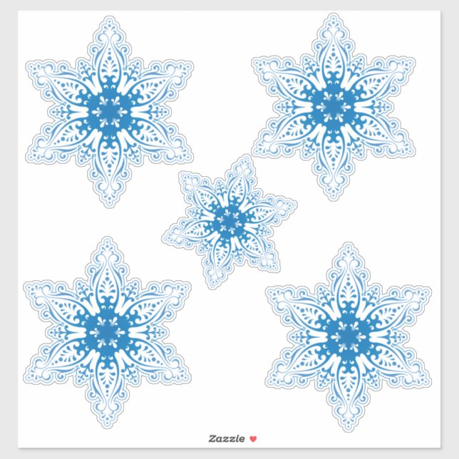 Snowflakes Sticker (Sheet)