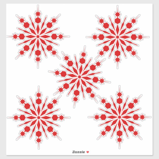 Snowflakes Sticker (Sheet)
