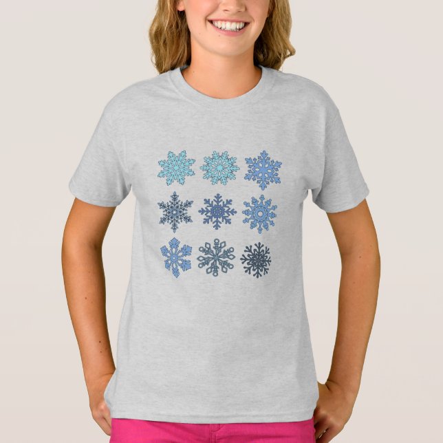 Snowflakes T-Shirt (Front)