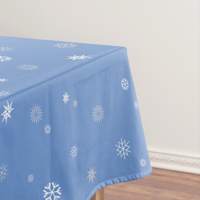 Snowflakes Tablecloth (In Situ)