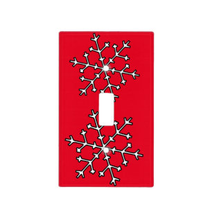 Snowflakes Thunder_Cove Light Switch Cover