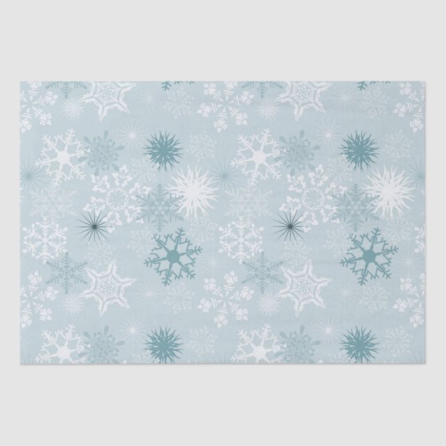 Snowflakes Tissue Paper (Front)