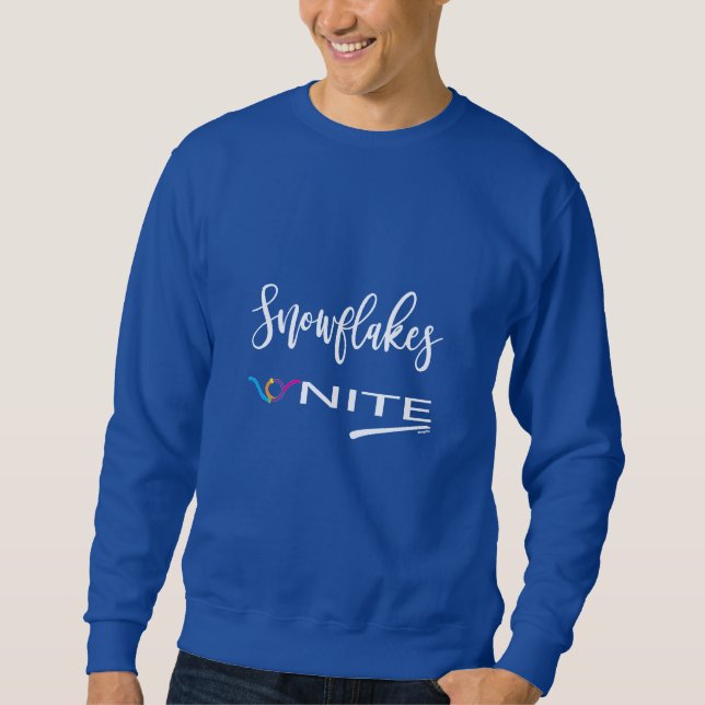 Snowflakes Unite! Political Liberal Resist Sweatshirt (Front)