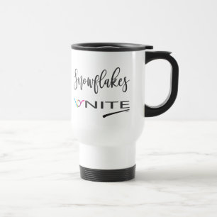 Snowflakes-Unite! Political Liberal Resist Travel Mug