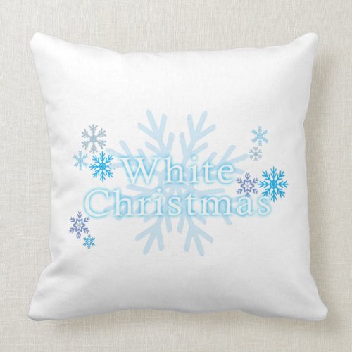 Blue Christmas Throw Pillows | WebNuggetz.com