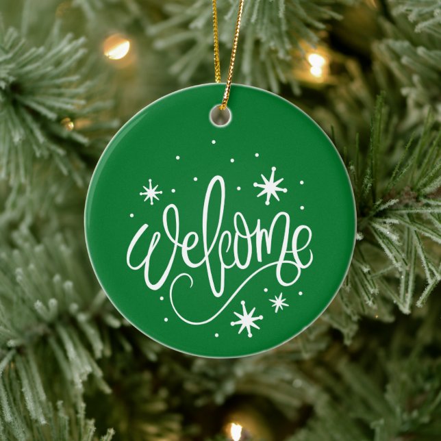 Snowflakes Winter - Christmas Ornament (Tree)