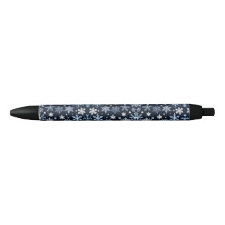 Snowflakes Winter Design Blue Cold Cute Pen