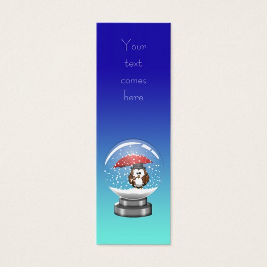 snowglobe owl (Front)