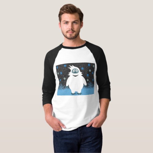 Snowie the abominable snowman T_Shirt