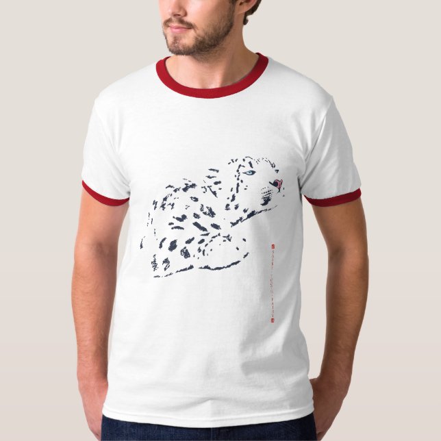 snowleopard 2b T-Shirt (Front)