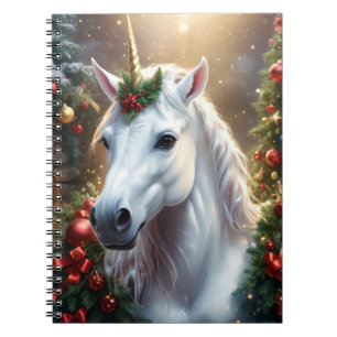Snowlight: The Enchanted Christmas Unicorn Notebook