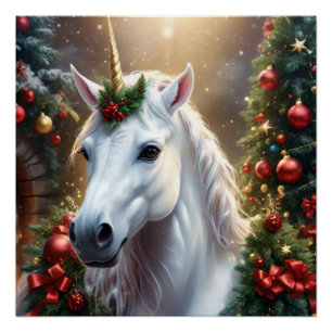 Snowlight: The Enchanted Christmas Unicorn Poster