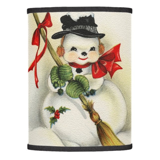 Snowman 001 lamp shade (Front)