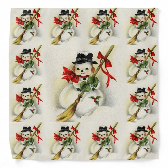 Snowman 009 bandana (Front)