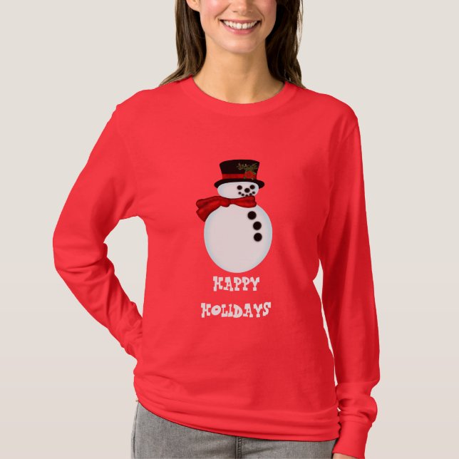 snowman#1, T-shirt (Front)