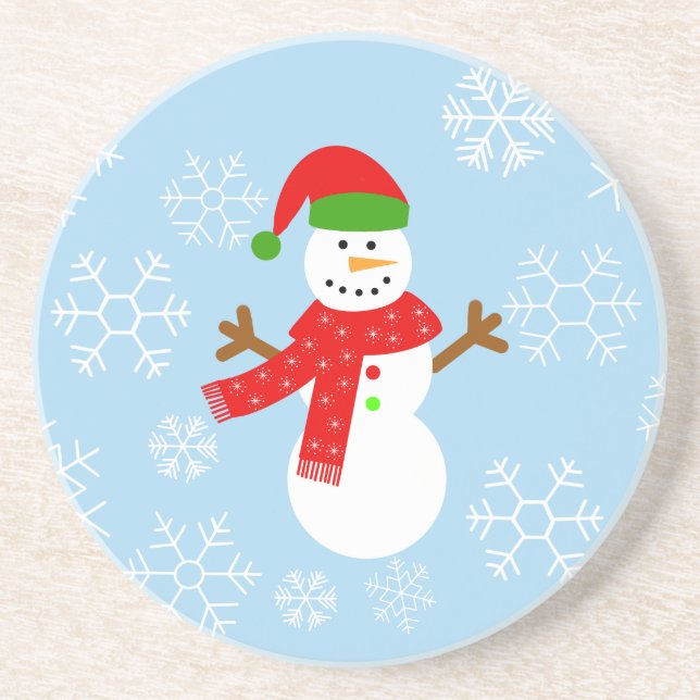 Snowman #2 Coaster (Front)