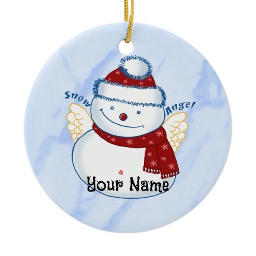 Snowman Angel ornaments