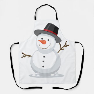 Snowman Apron