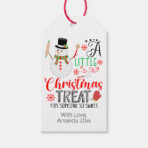 A Little Christmas Treat for Someone Sweet Gift Tags