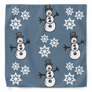 Snowman Bandana