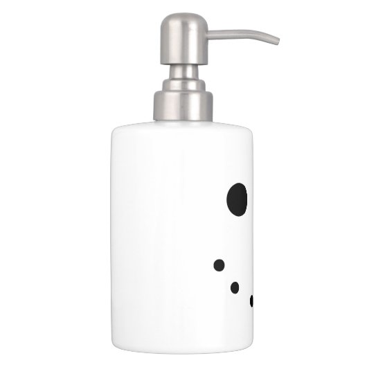 Snowman Bath Set Toothbrush Holder Soap Dispenser (Right)