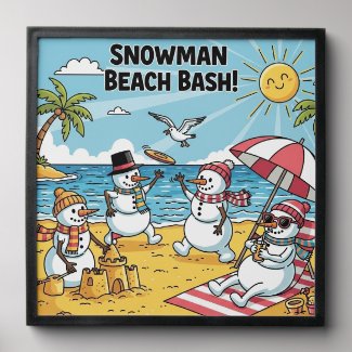 Snowman Beach Bash