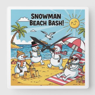 Snowman Beach Bash