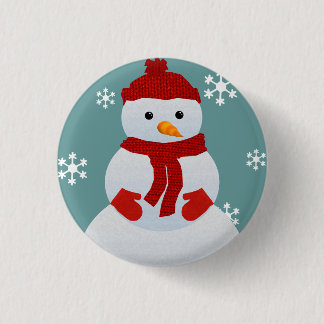 Snowman Button