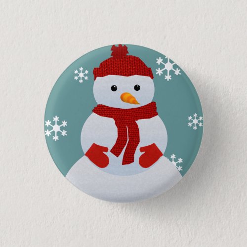 Snowman Button