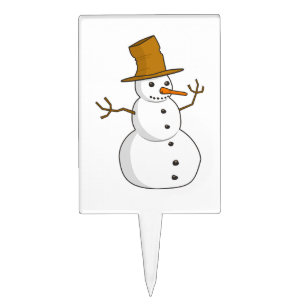 Snowman Cake Topper