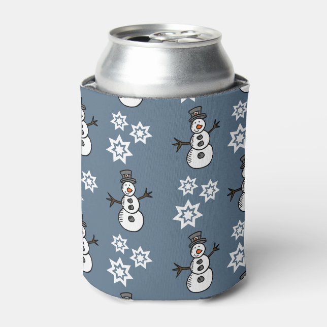 Snowman Can Cooler (Can Front)