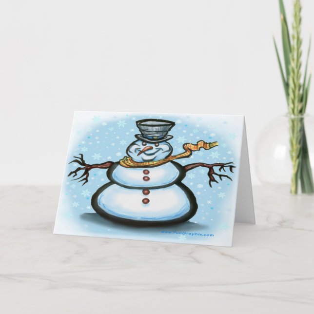 Snowman Card (Front)