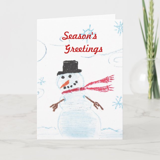 Snowman Card (Front)