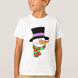 Snowman Cartoon T-Shirt