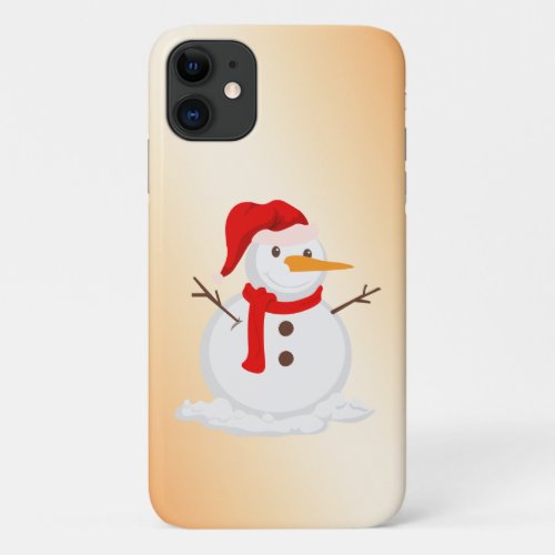 Snowman iPhone 11 Case