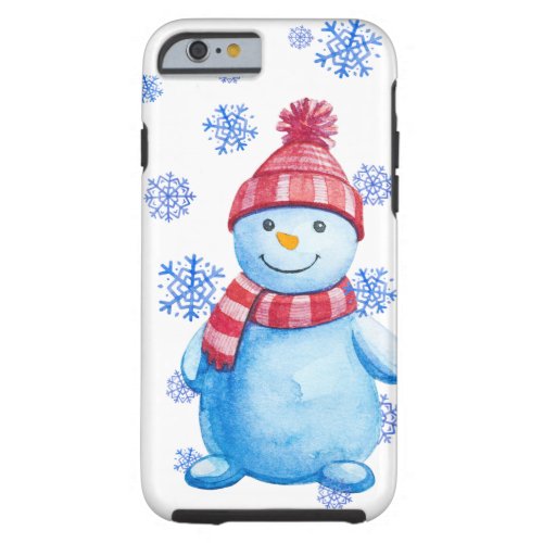 Snowman Tough iPhone 6 Case