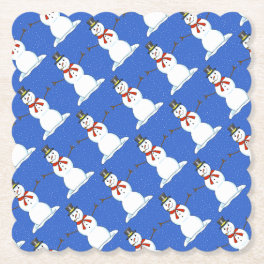 Snowman Christmas Coasters